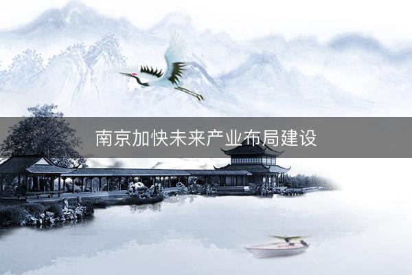 南京加快未来产业布局建设